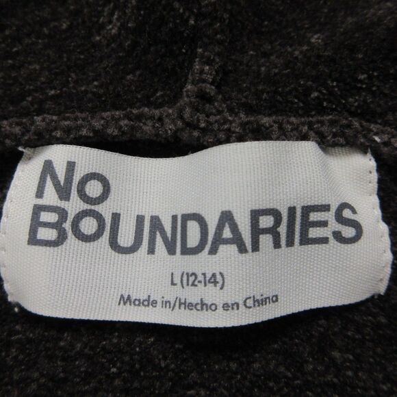 Chenille Y2K Vibe Zip Cropped Sweater Hoodie Sz L Breen Chocolate Coffee Brn NWT - Picture 6 of 11